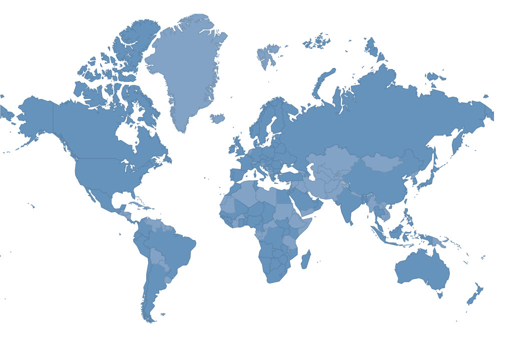 global footprint of itad locations