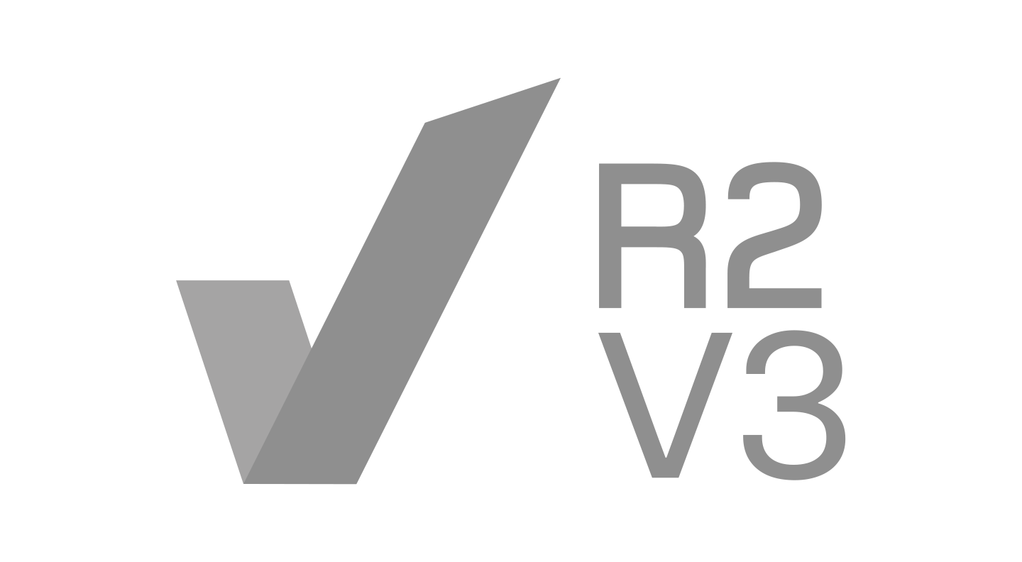 r2v3 logo in grey